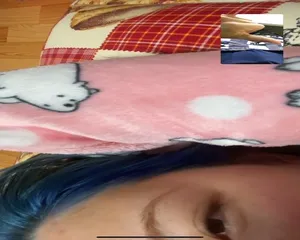 몸매지림 파란머리 잠옷녀 얼공 영통자위 - 인기 한국야동 한국야동