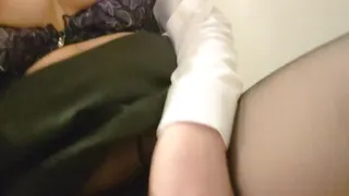 회사 화장실에서 자위하는 트위터 Nyang0721